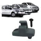 Kit fixacao suporte do quebra-sol grafite spacefox 06/19 crossfox 05/18 fox 04/22 (kit 02 pcs)