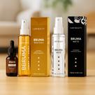 Kit Fixador de Maquiagem Poderoso 1 Blindagem 2 Brumas Matte e Glow