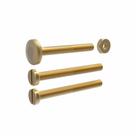 Kit Fixador e Acionador para Válvula de Descarga Docol 1.1/4 e 1.1/2 Polegadas Blukit Dourado
