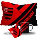 Kit Flamengo 3 chocaras e 1 almofada