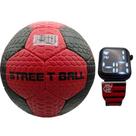 Kit Flamengo Bola Futebol Sintética Relógio Infantil Mengo 2 - SMACTUDO