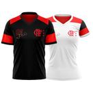 Kit Flamengo Casal Retro Zico Oficial - Masculino e Feminino