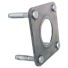 Kit Flange Fixacão Semi Eixo Traseiro S10 Trailblazer 2012 a 2025