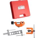 Kit Flangeador com Cortador de Tubos Metálicos e Canos Pvc