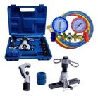 Kit Flangeador Excêntrico Com catraca Manifold R22, R134