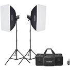 Kit Flash de Estudio Godox MS200-F 220V Kit Flash de Estudio Godox MS200-F 220V