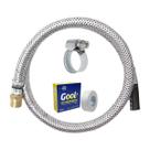 Kit Flexível Gás 1m Fogão GLP GN Completo Conexão Segura