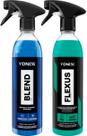 kit FLEXUS 500ML Vonixx Limpa Revitaliza Plástico Painel 2 Em 1 kit FLEXUS 500ML Vonixx Limpa Revitaliza Plástico Painel 2 Em 1