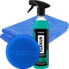 kit FLEXUS 500ML Vonixx Limpa Revitaliza Plástico Painel 2 Em 1