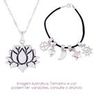 KIT Flor de Lótus Colar + Pulseira - Sunshine Cristais