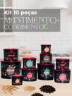 Kit Floral para Mantimentos 10 Peças com Estilo e Funcionalidade