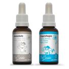 Kit Floral Pet Cachorro Gato: Ansiedade e Coprofagia Bio Florais Kit Floral Pet Cachorro Gato: Ansiedade e Coprofagia Bio Florais