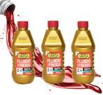 Kit Fluido de Freio Varga Dot 4 200ML 3 Unidades