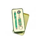 Kit Fluminense Caneta de Metal, Chaveiro e Broche Kit Fluminense Caneta de Metal, Chaveiro e Broche