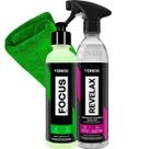 Kit Focus Vonixx Restaurador De Vidros Revelax Vonixx Evidencia Defeitos De Pintura Limpeza De Vidros Descontaminante