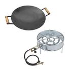 Kit Fogareiro Borda 34cm 110.11 E Disco Arado 38,5cm 059 Kit Fogareiro Borda 34cm 110.11 E Disco Arado 38,5cm 059