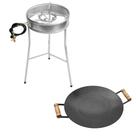 Kit Fogareiro C/ Tripé 60cm 110.4 E Disco Arado 38,5cm 059