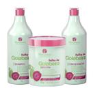 KIT FOLHA DE GOIABEIRA 1L - SHAMPOO + MÁSCARA 1Kg + CONDICIONADOR - NATUREZA COSMÉTICOS