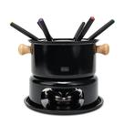 Kit Fondue Black+Decker Eleganza 10 Peças Base e Garfos Inox Cor:WHITE Kit Fondue Black+Decker Eleganza 10 Peças Base e Garfos Inox Cor:WHITE
