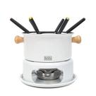 Kit Fondue Black+Decker Eleganza 10 Peças Base e Garfos Inox Cor:WHITE Kit Fondue Black+Decker Eleganza 10 Peças Base e Garfos Inox Cor:WHITE