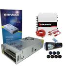 Kit fonte de alimentacao chaveada 12v 50a 600w + módulo taramps rádio bt 7 cores Kit fonte de alimentacao chaveada 12v 50a 600w + módulo taramps rádio bt 7 cores