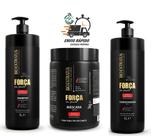 Kit Força C/ Pimenta Bio Extratus Sh 1l + Cond 1l + Másc 1kg