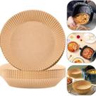 Kit Forma Air Fryer Fritadeira com 50 Unidades Proteção Antiaderente Papel Siliconado Dupla face