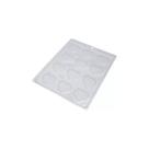 Kit forma de acetato bombom coração 4g cod 1153 com 5 unidades Bwb