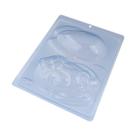 Kit forma de acetato ovo ovoelho (cod 39) com 5 unidades Bwb
