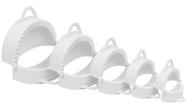 Kit Forma para Pastel Fogazza Modelador Prático 5 peças