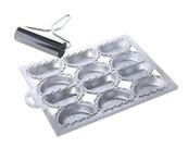 Kit forma para pastel risole com rolo para esticar e moldas massas Kit forma para pastel risole com rolo para esticar e moldas massas