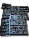 Kit Formas ABS 2mm - 28 Pedras Rúticas para Decoração