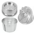 Kit Formas de Bolo para ConfeiteirosForma de Bolo Redonda Ballerine, Vulcão Decorada, Forma de Pudim