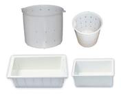 Kit formas para queijos redondas e retangulares 4 peças