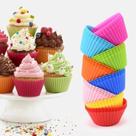 Kit Forminha Cozinha De Silicone Cupcake reutilizaveis 12 Peças