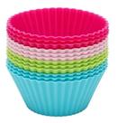 Kit Forminha de Silicone Cupcake 12 peças