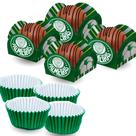 Kit forminhas 140 uni para doces festa Palmeiras Decoração