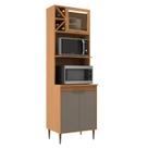 Kit Forno e Micro 5348 Francini 65cm 2 Portas Móveis Sul Angelin e Damasco