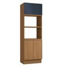 Kit Forno e Micro-ondas 4 Portas Ciela R630 Kappesberg Canela e Azul Profundo Kit Forno e Micro-ondas 4 Portas Ciela R630 Kappesberg Canela e Azul Profundo
