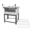 KIT - Forno Gás Industrial Roma Inox Infravermelho FIRIV90 + Grade extra