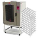 Kit Forno Industrial Progás Turbo A Gás C/ Vapor PRP-10000ST Style G2 Bivolt + 10 Esteiras Imeca