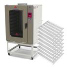 Kit Forno Turbo Progás A Gás Com Vapor Bivolt PRP-8000ST G2 P36254 + 8 Esteiras Imeca 58x70cm Kit Forno Turbo Progás A Gás Com Vapor Bivolt PRP-8000ST G2 P36254 + 8 Esteiras Imeca 58x70cm