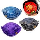 Kit Forro de Silicone Antiaderente Para Airfryer - Kit c/ 6