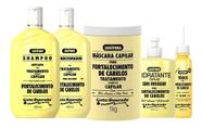 Kit Fortalecimento Capilar Gota Dourada Com 9 Itens