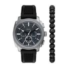 Kit Fossil Masculino Machine Prata - FS6145SET/2PN Kit Fossil Masculino Machine Prata - FS6145SET/2PN