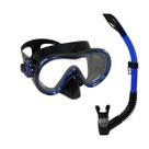 KIT FOX SK-07 Fun Dive, Máscara Snorkel Mergulho Dupla Válvula
