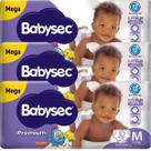 Kit Fralda Babysec Premium com 3 Pacotes Proteção e Conforto Garantidos Kit Fralda Babysec Premium com 3 Pacotes Proteção e Conforto Garantidos