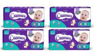 Kit Fralda Cremer Magic Care Jumbinho - Tam P - 120 fraldas/ tiras - BARATO