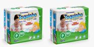 Kit Fralda Descartável Toquinho de Gente Basic Plus Tamanho P - 160 Tiras