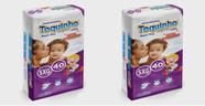 Kit Fralda Descartável Toquinho de Gente Basic Plus Tamanho SXG - 80 Tiras